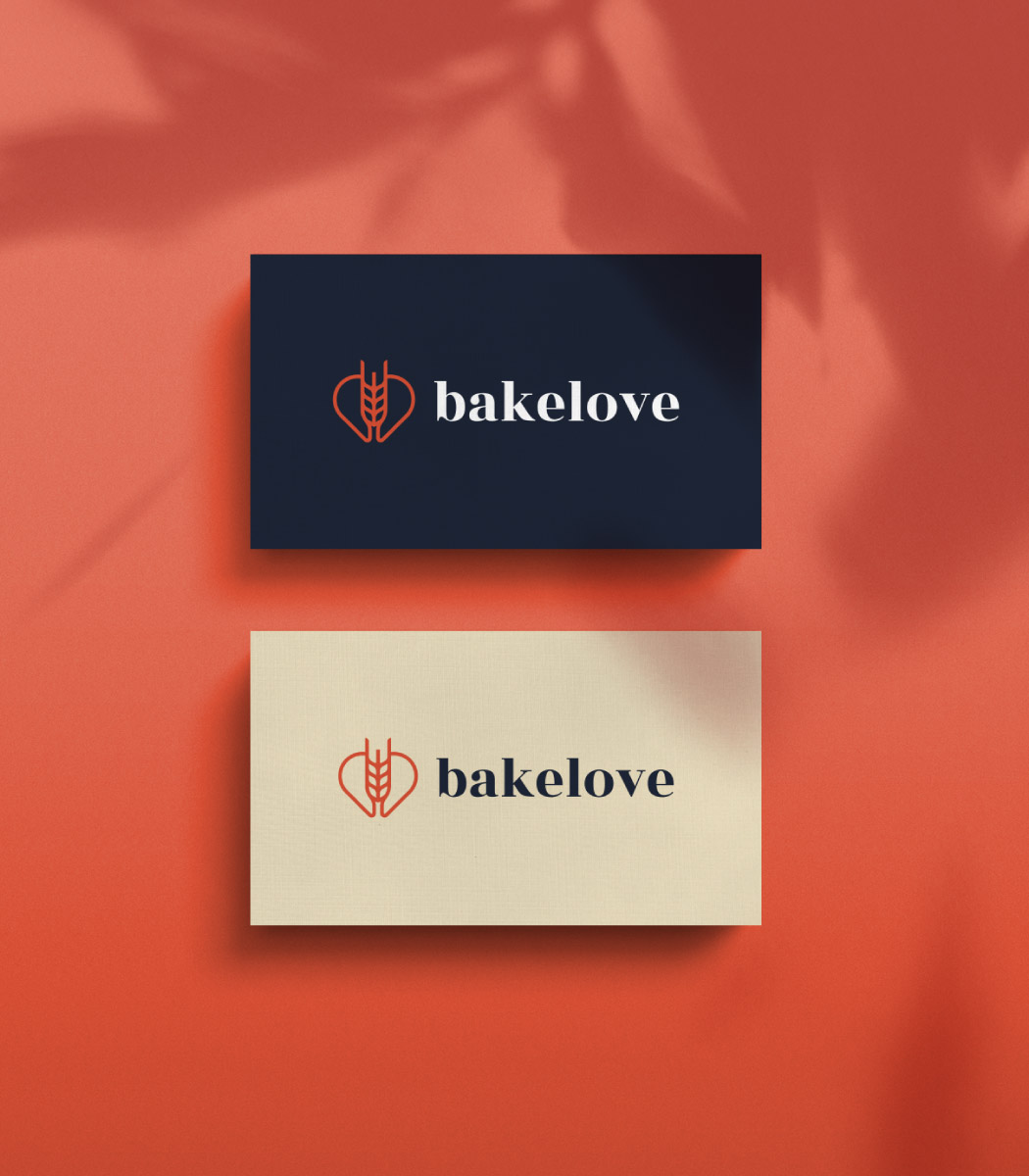 bakelove business cards