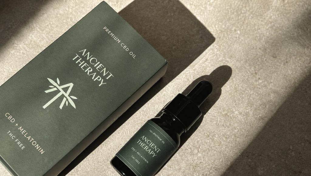 Ancient Therapy natural wellness product packaging by BeMain Studio